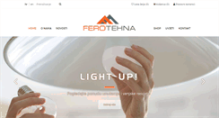Desktop Screenshot of ferotehna.com