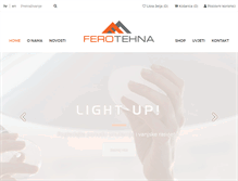 Tablet Screenshot of ferotehna.com